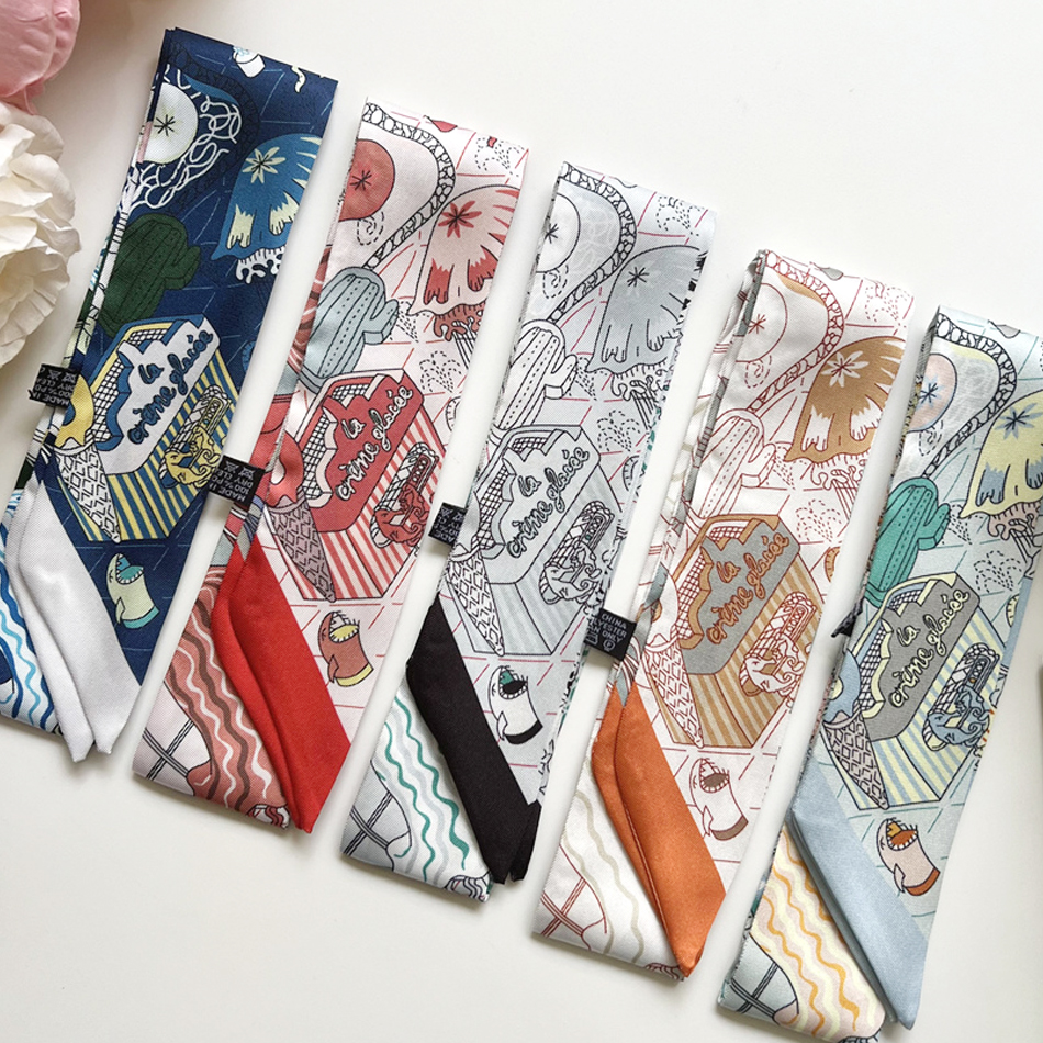 Luxury Bags China - 2025 New Luxury Hair Ribbon Scarf