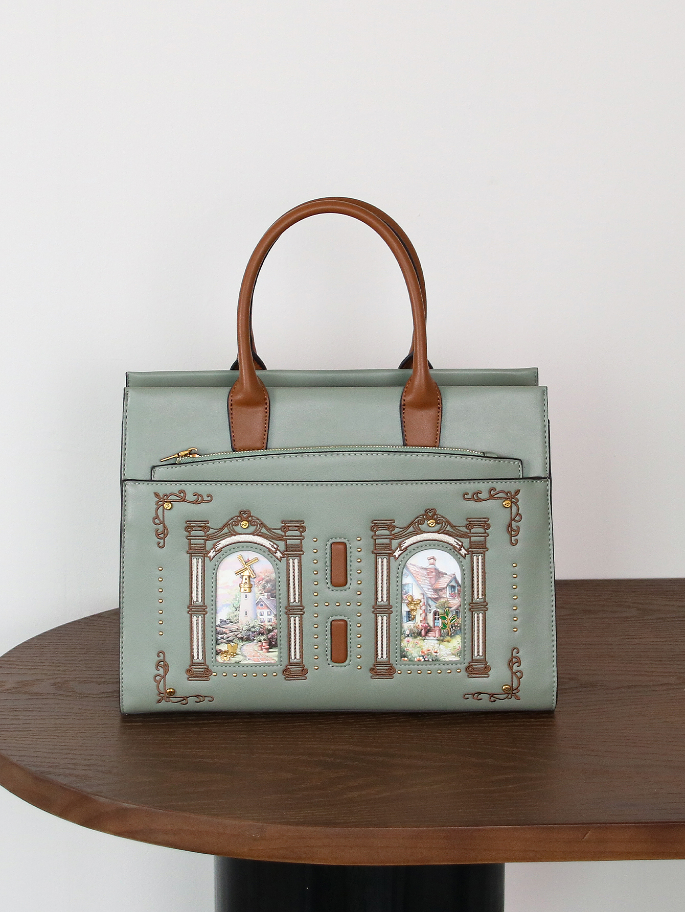 Luxury Bags Big - Minority design advanced sense embroidery elf