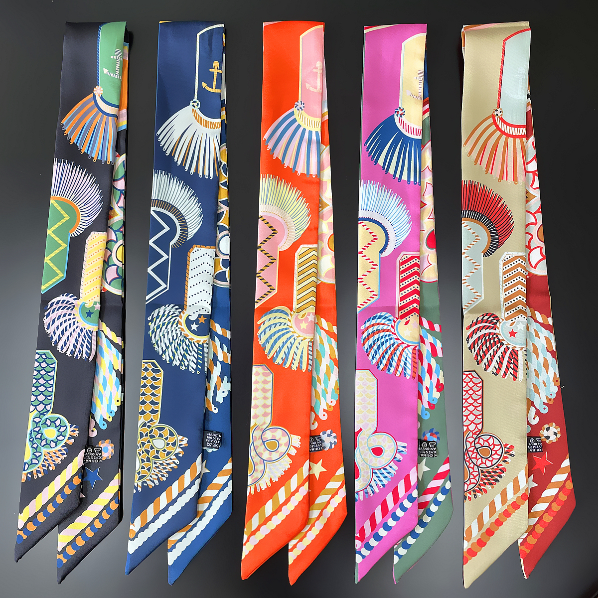 Luxury Bags China - Brand Design Twill 100% Silk Scarf