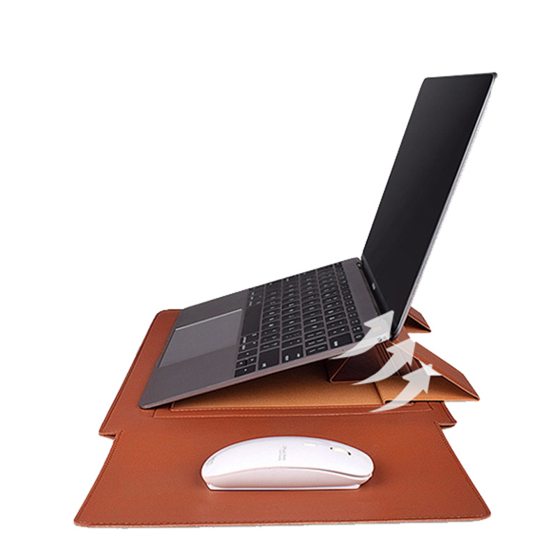 Laptop Bag Leather 15 - 14/15-16 inch 4 in 1 Laptop