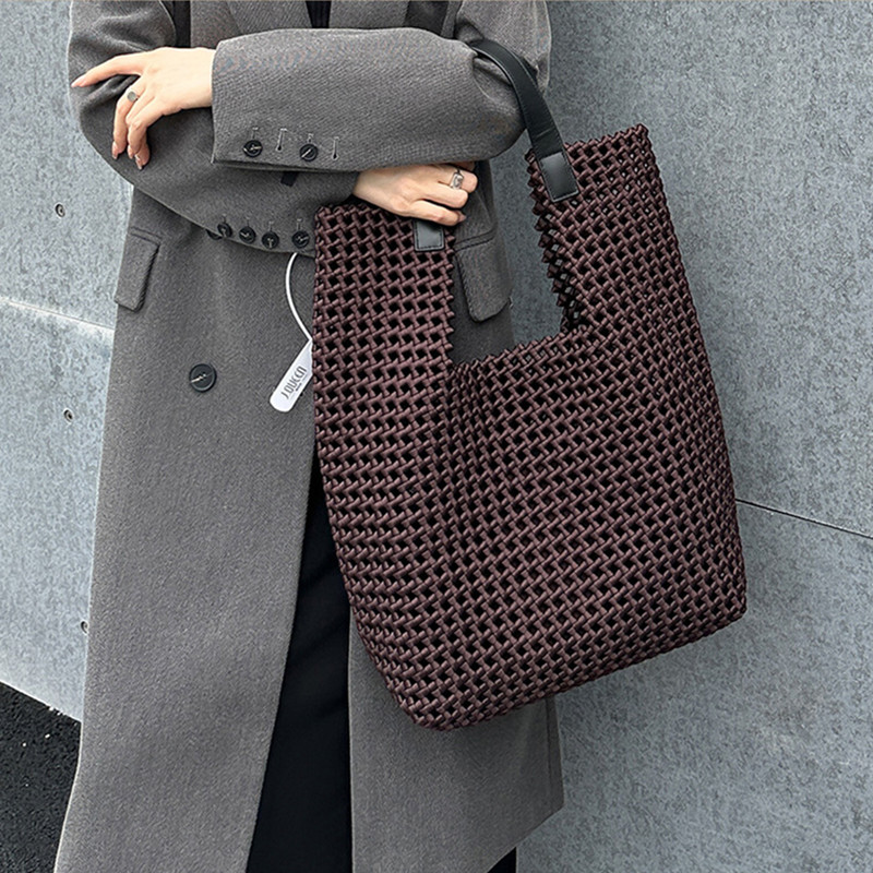 Luxury Bags Big - 2025 Luxury Hollow Out Woven Large