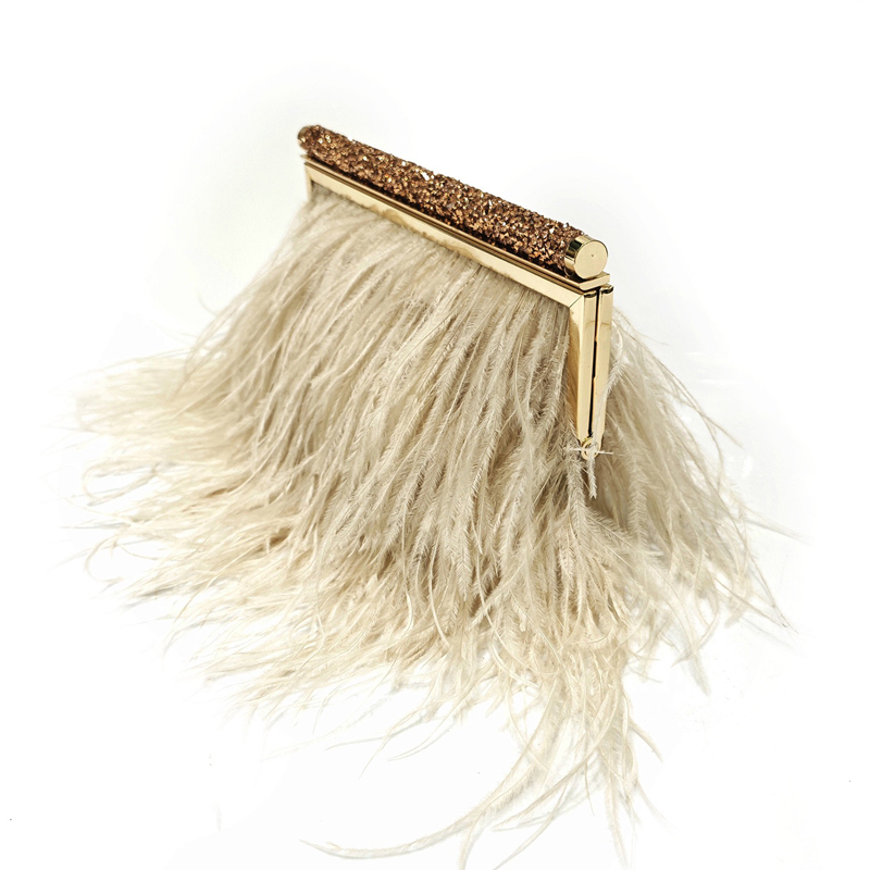 Luxury Bags Reseller - Fashion Clutch Metal frame Evening Bags