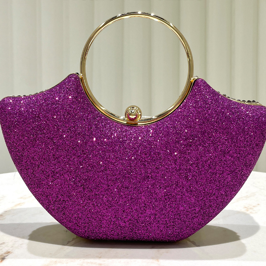 Purple shiny luxurious diamond - Luxury Bags Reseller ulasan dan harga