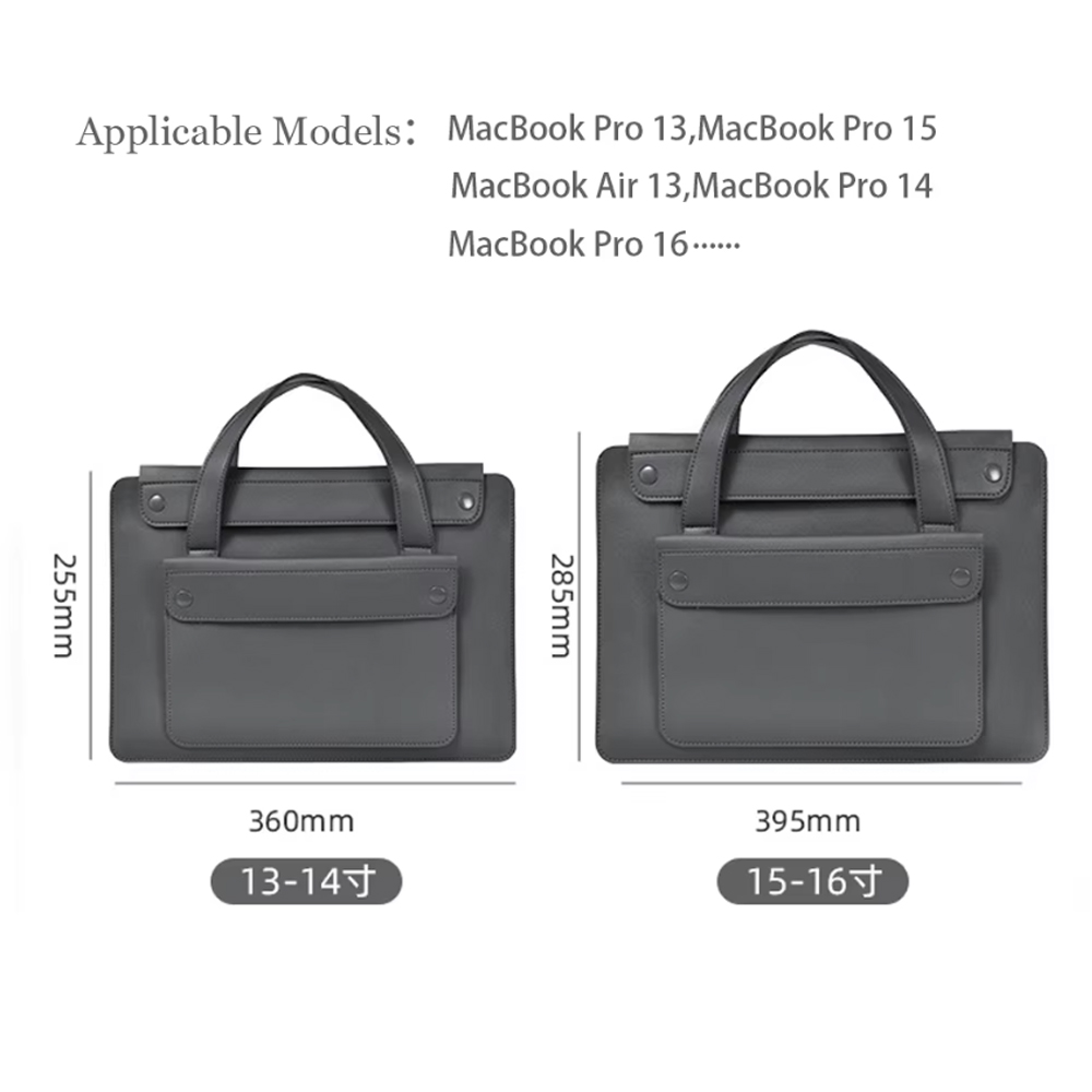 Laptop Bag Handbag Sleeve PU L - Laptop Bag Leather 15 ulasan dan harga