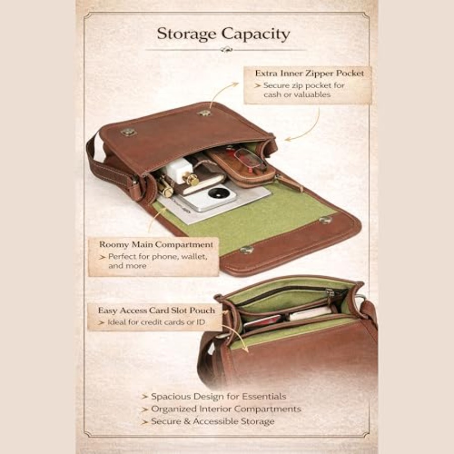 15 Inch Leather Full Flap Mess - Laptop Bag Leather 15 ulasan dan harga