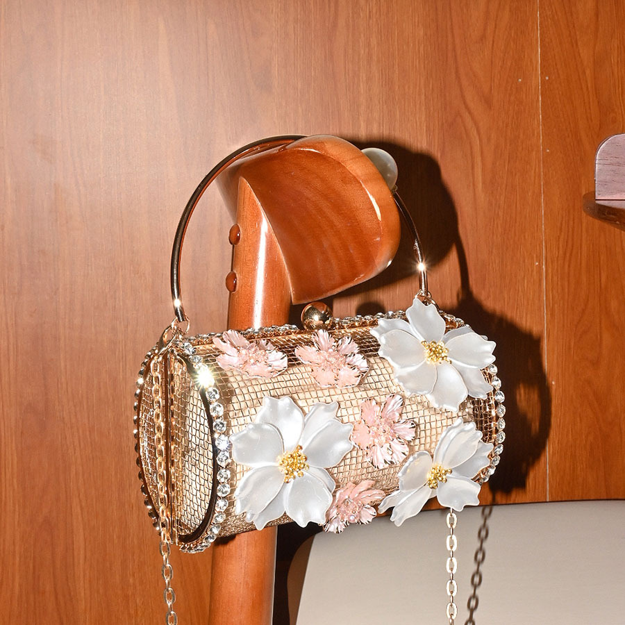 2025 Metallic Diamond Evening  - Luxury Bags Reseller ulasan dan harga