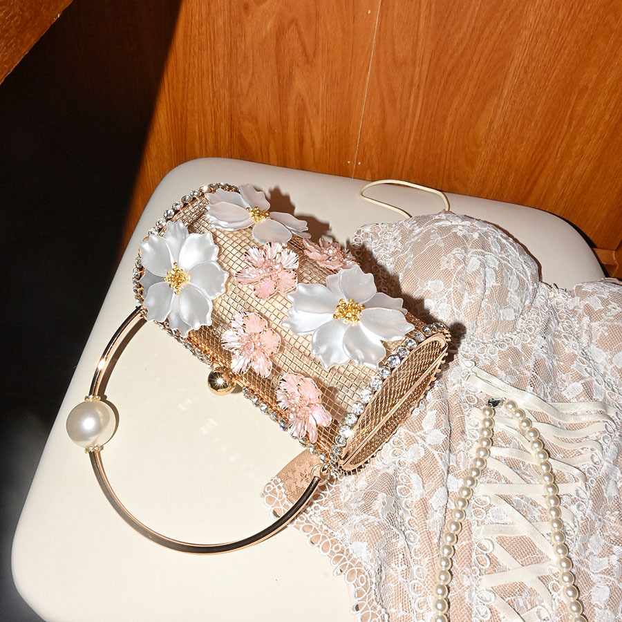 2025 Metallic Diamond Evening  - Luxury Bags Reseller ulasan dan harga