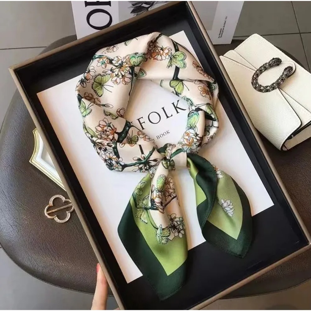 Luxury Fashion Print 70*70cm S - Luxury Bags China ulasan dan harga