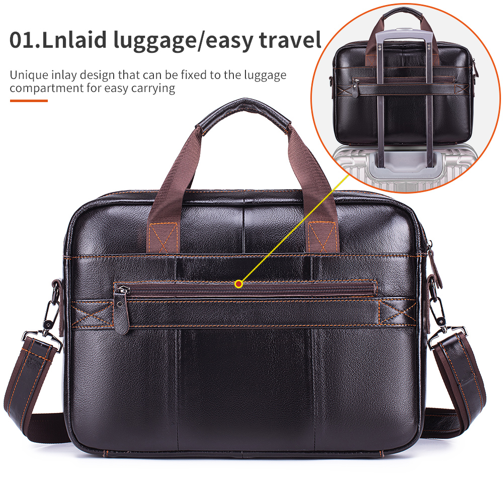 STEEL LION leather men's brief - Laptop Bag Leather 15 ulasan dan harga