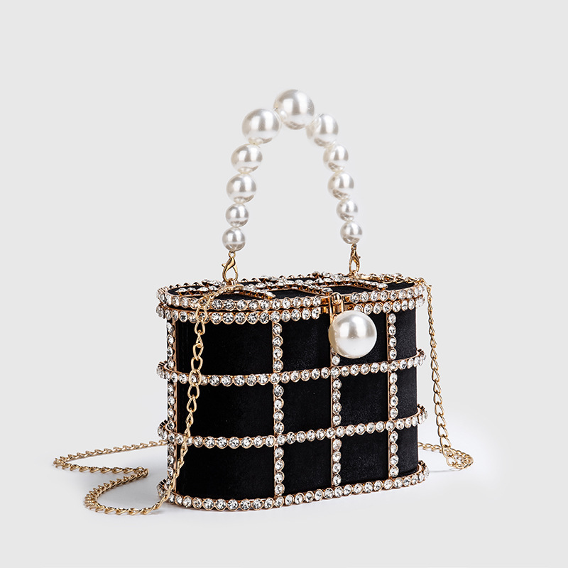 Luxury Diamond Metal Bucket Pe - Luxury Bags Reseller ulasan dan harga