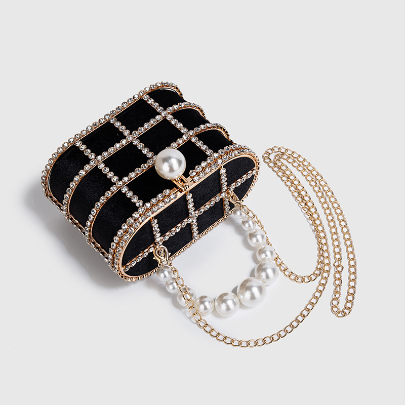 Luxury Diamond Metal Bucket Pe - Luxury Bags Reseller ulasan dan harga