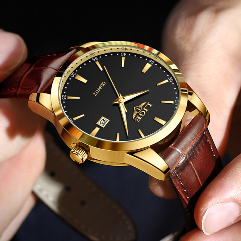 LIGE Mens Watches Top Brand Lu - Luxury Bags Brands List ulasan dan harga