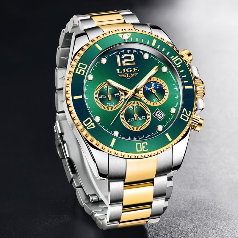 Men Watch LIGE Top Brand Luxur - Luxury Bags Brands List ulasan dan harga