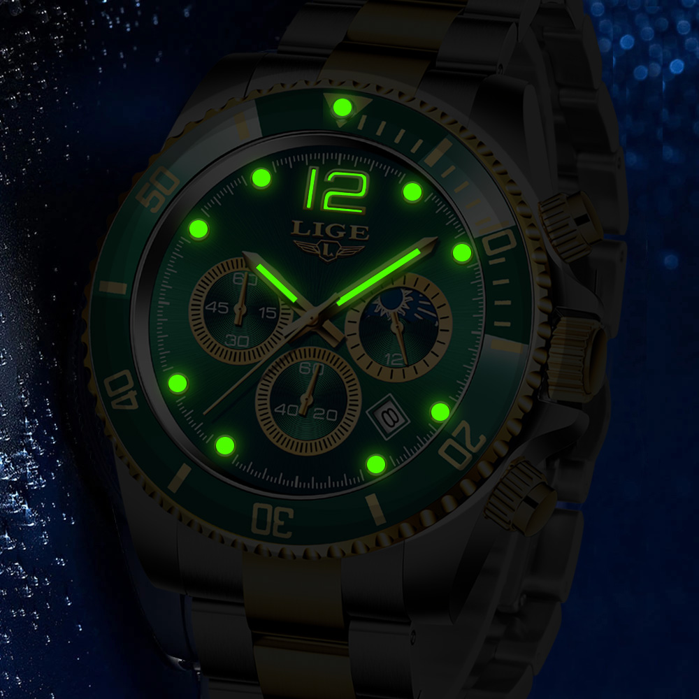 Men Watch LIGE Top Brand Luxur - Luxury Bags Brands List ulasan dan harga