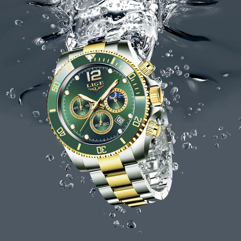 Men Watch LIGE Top Brand Luxur - Luxury Bags Brands List ulasan dan harga