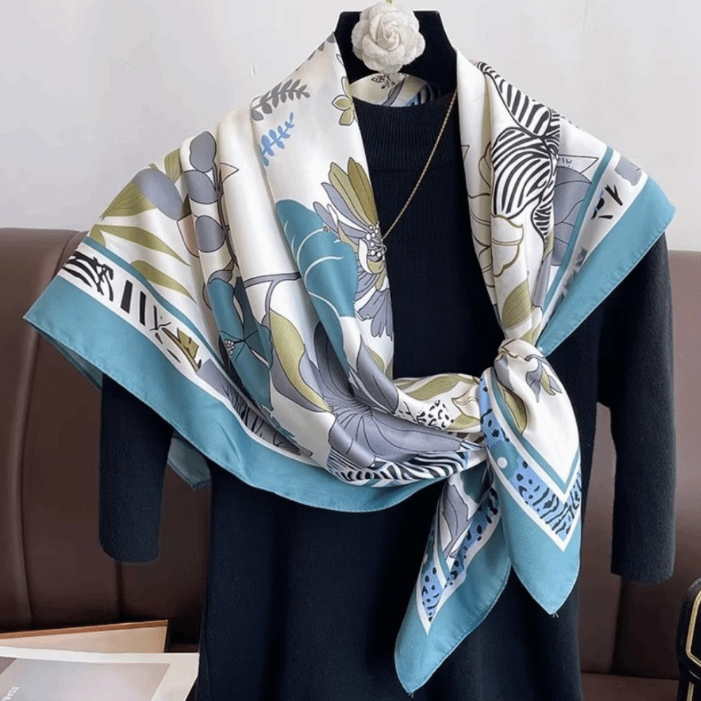 Luxury Flowers Print Women Sil - Luxury Bags China ulasan dan harga