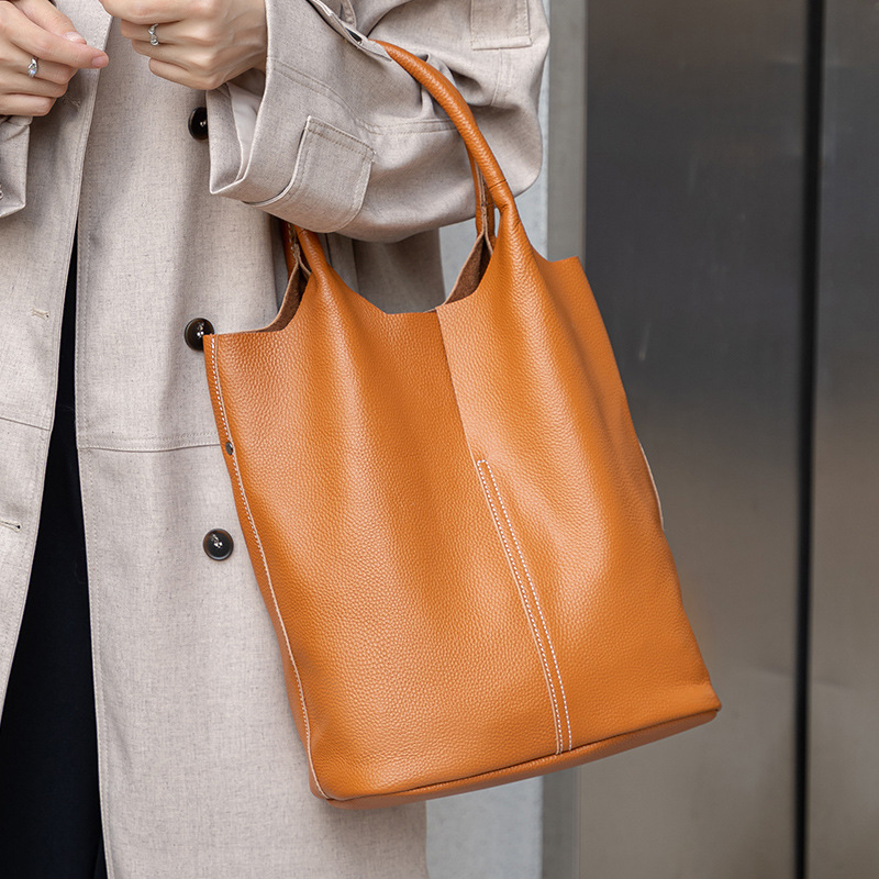 Fashion Luxury Cowhide Tote Ba - Luxury Bags Big ulasan dan harga