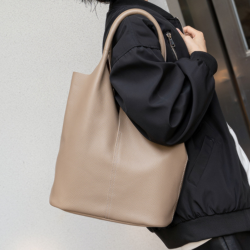 Fashion Luxury Cowhide Tote Ba - Luxury Bags Big ulasan dan harga