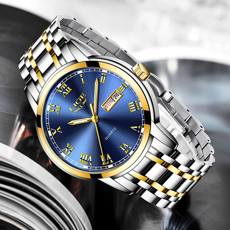 LIGE Brand Top Luxury Quartz M - Luxury Bags Brands List ulasan dan harga